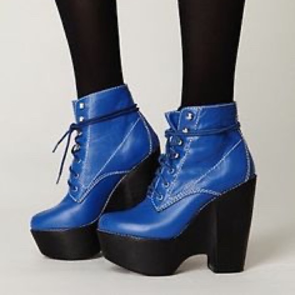 Jeffrey Campbell tardy boots size 7 - Picture 1 of 6